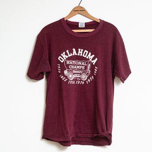 Vintage Oklahoma 1985 National Champs | T-shirt Size L
